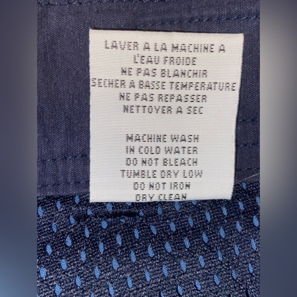 Women’s Vintage Y2K President Stone blue belted high waisted cargo pants Sz 32 - Picture 12 of 16